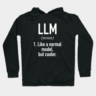 LLM - Large Language Model - AI Hoodie